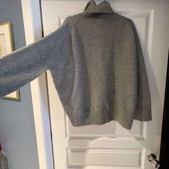 Gray Turtleneck Sweater - Picture 4 of 4